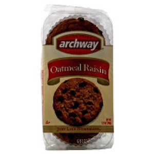 Home Style Cookies Oatmeal Raisin Classic 47 Archway Everything Food